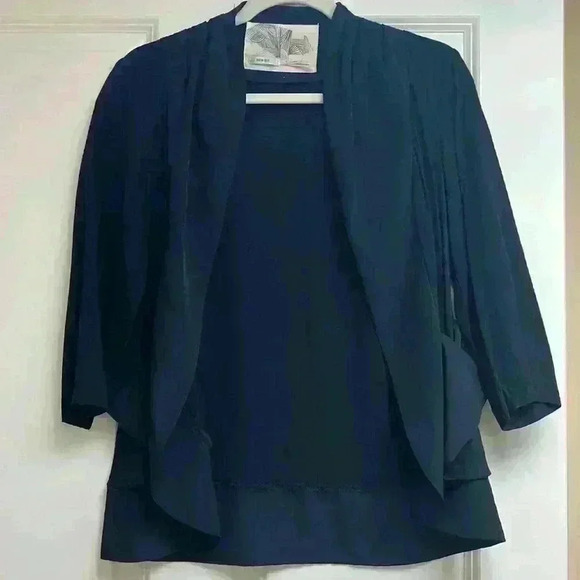 Kimchi Blue Relaxed Blazer with Two Pockets - Picture 1 of 6